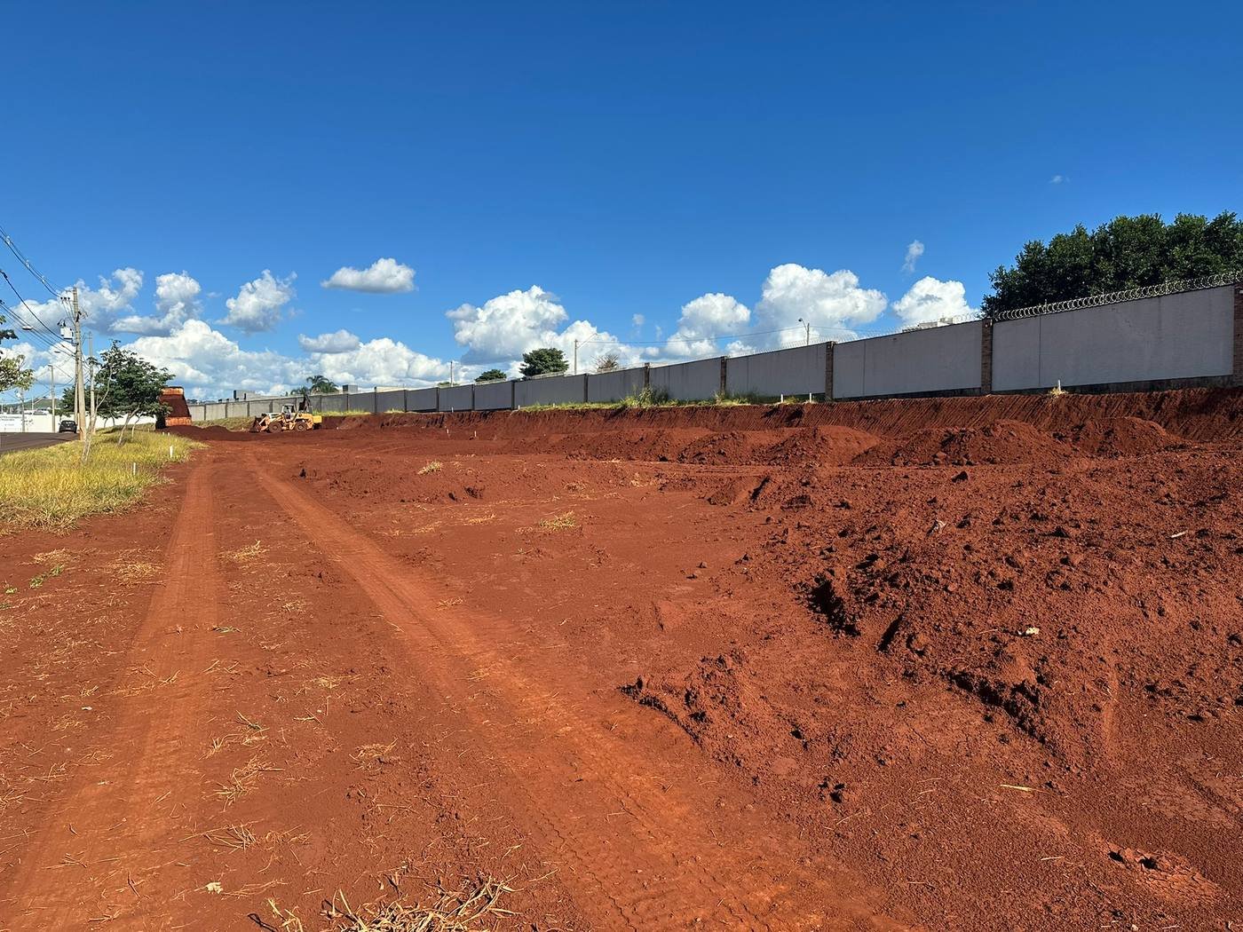 Terreno e implantação